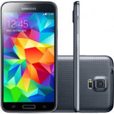 Samsung Galaxy S5 G900 Preto - Android 4.4, Quad Core 2.5Ghz, Câmera 16MP, Resistente a água e poeira, 4G, Wi-Fi e GPS